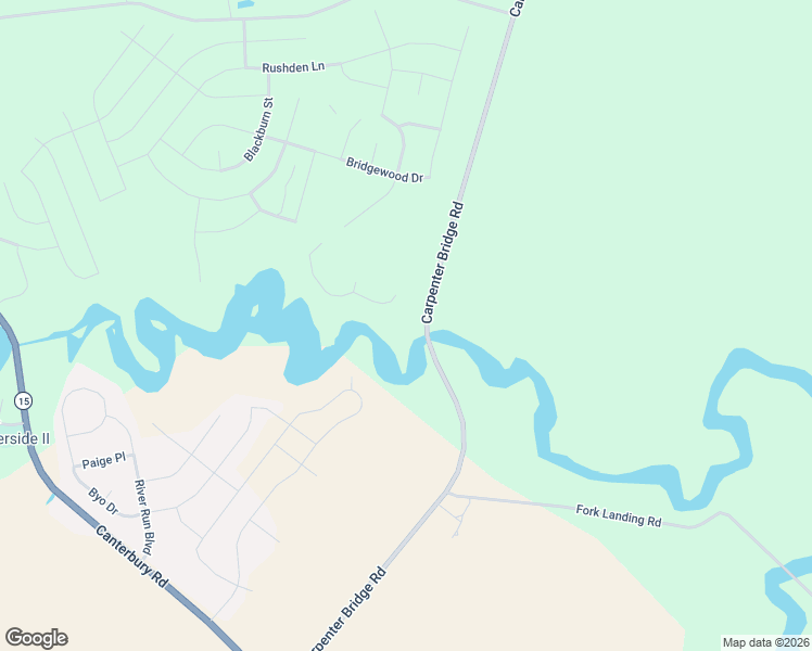 map of restaurants, bars, coffee shops, grocery stores, and more near 5785 Carpenter Bridge Road in Frederica