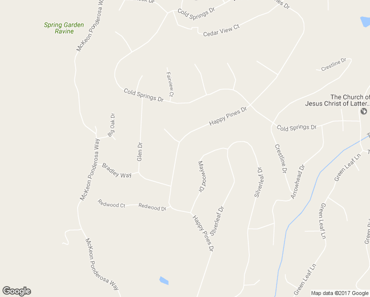 map of restaurants, bars, coffee shops, grocery stores, and more near 5605 Happy Pines Drive in Foresthill