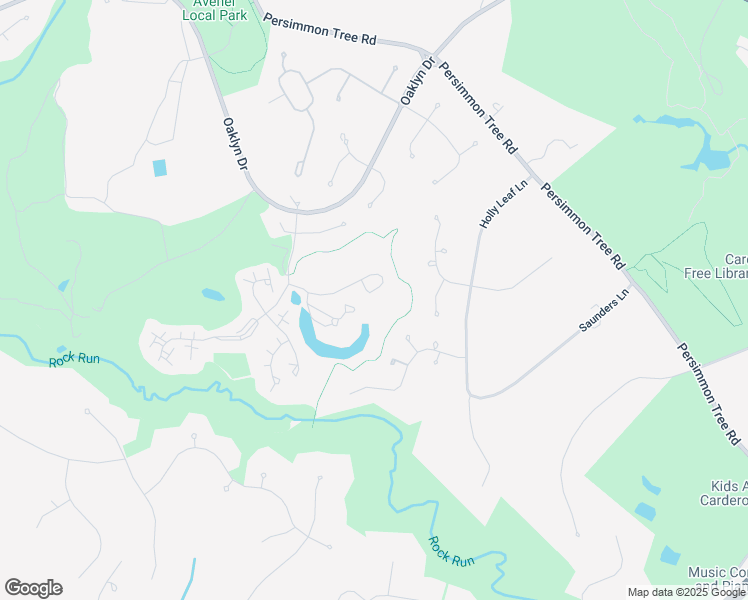 map of restaurants, bars, coffee shops, grocery stores, and more near 9412 Turnberry Drive in Potomac