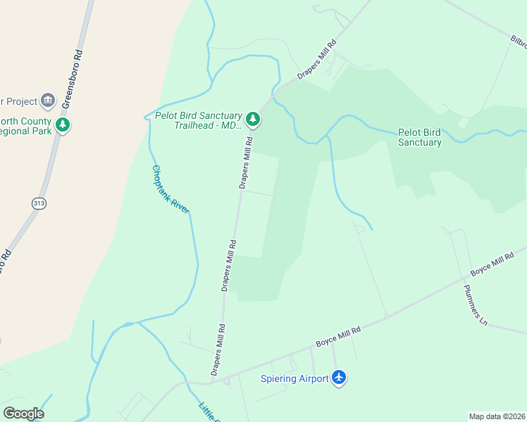 map of restaurants, bars, coffee shops, grocery stores, and more near 13921 Drapers Mill Road in Greensboro
