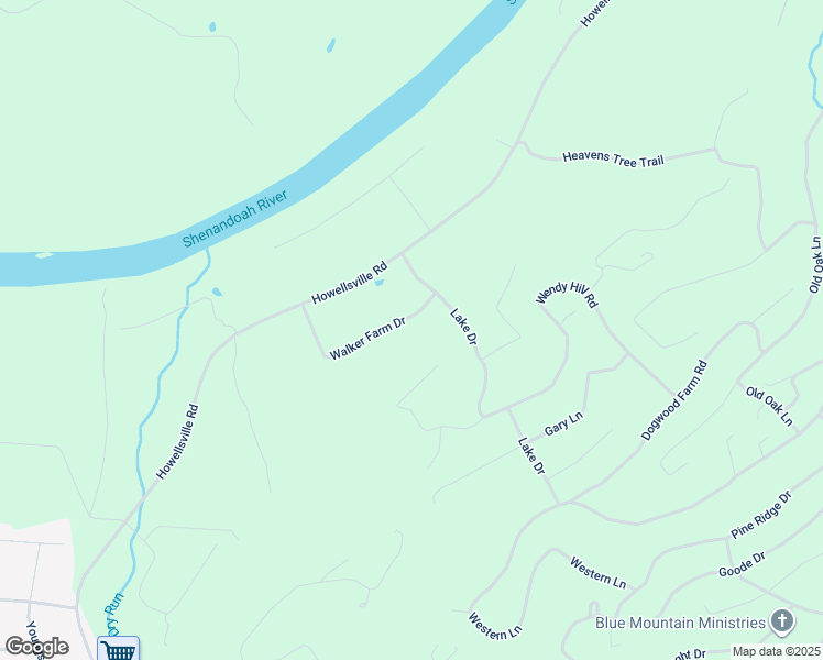 map of restaurants, bars, coffee shops, grocery stores, and more near 295 Walker Farm Dr in Front Royal