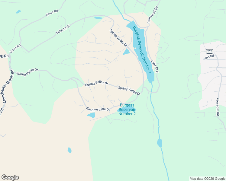 map of restaurants, bars, coffee shops, grocery stores, and more near 892 Spring Valley Drive in Divide