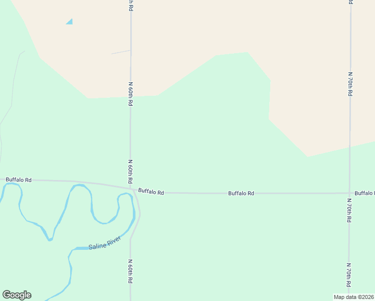 map of restaurants, bars, coffee shops, grocery stores, and more near Buffalo Road in Tescott