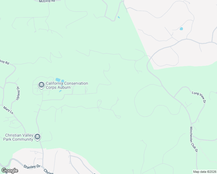 map of restaurants, bars, coffee shops, grocery stores, and more near 3110 Iron Mine Road in Auburn