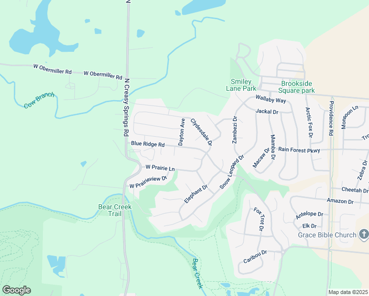 map of restaurants, bars, coffee shops, grocery stores, and more near 507 Copperhead Court in Columbia