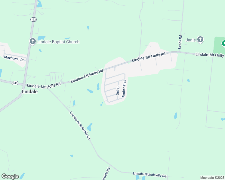 map of restaurants, bars, coffee shops, grocery stores, and more near Spruce Drive in Amelia