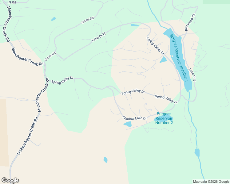 map of restaurants, bars, coffee shops, grocery stores, and more near 599 Spring Valley Drive in Divide