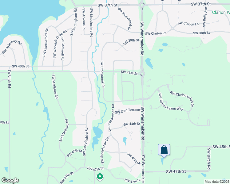 map of restaurants, bars, coffee shops, grocery stores, and more near 4124 Southwest Shenandoah Road in Topeka