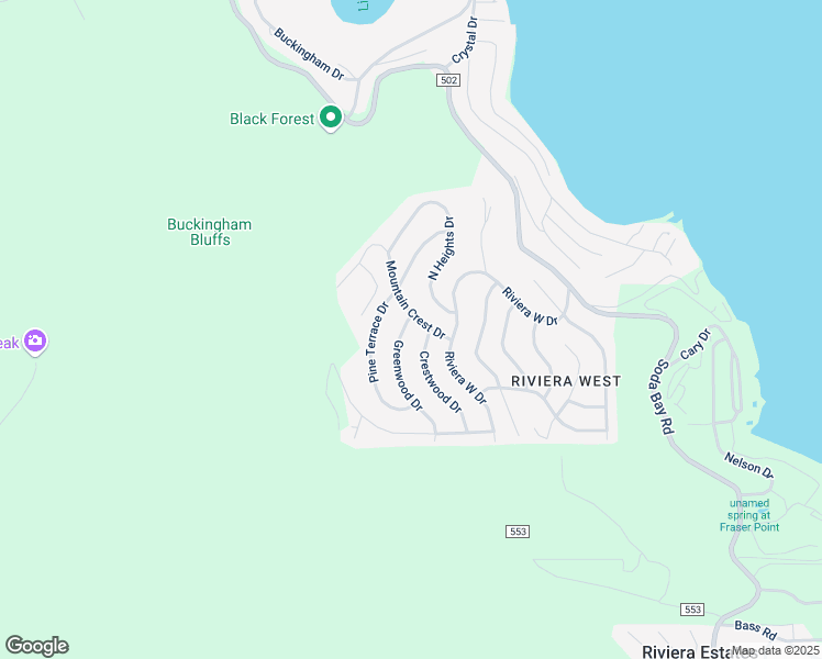 map of restaurants, bars, coffee shops, grocery stores, and more near 3466 Greenwood Drive in Kelseyville