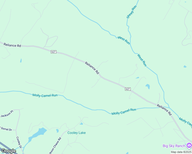 map of restaurants, bars, coffee shops, grocery stores, and more near 3586 Reliance Road in Middletown