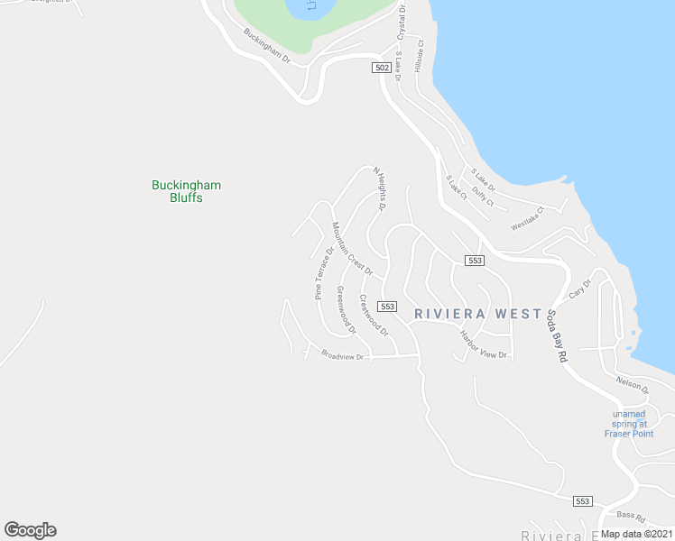 map of restaurants, bars, coffee shops, grocery stores, and more near 3469 Greenwood Drive in Kelseyville