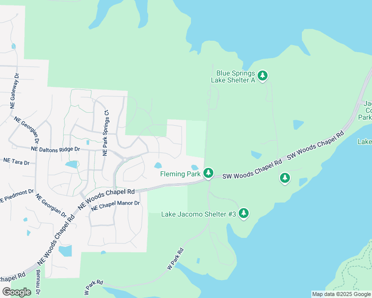 map of restaurants, bars, coffee shops, grocery stores, and more near 2013 Northeast Bluestone Drive in Lee's Summit