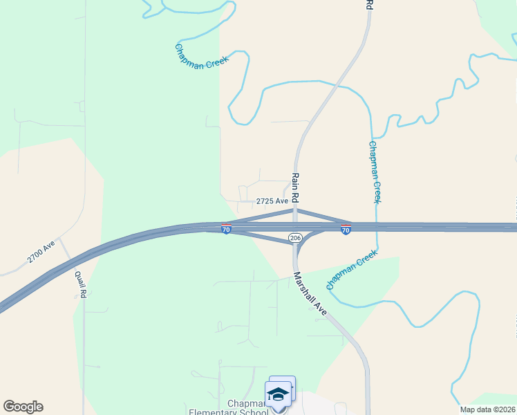 map of restaurants, bars, coffee shops, grocery stores, and more near 1966-1978 2725 Avenue in Chapman