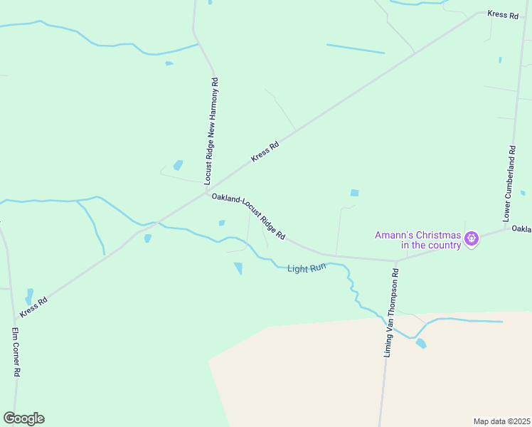 map of restaurants, bars, coffee shops, grocery stores, and more near 1575 Oakland-Locust Ridge Road in Mount Orab