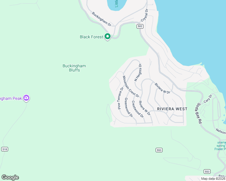 map of restaurants, bars, coffee shops, grocery stores, and more near 8119 Mountain Crest Drive in Kelseyville