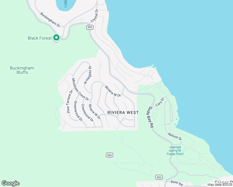 map of restaurants, bars, coffee shops, grocery stores, and more near 3317 Riviera West Drive in Kelseyville