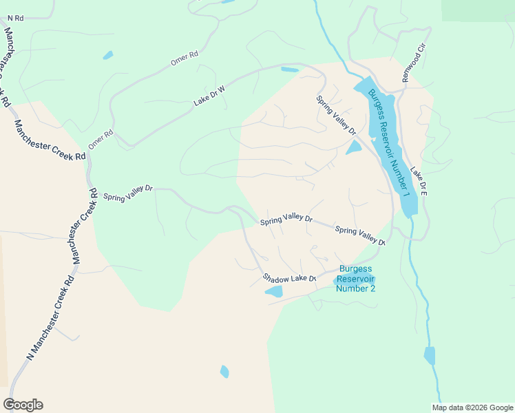 map of restaurants, bars, coffee shops, grocery stores, and more near 599 Spring Valley Drive in Divide