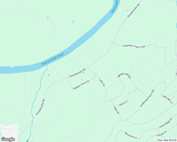 map of restaurants, bars, coffee shops, grocery stores, and more near 4676 Howellsville Road in Front Royal