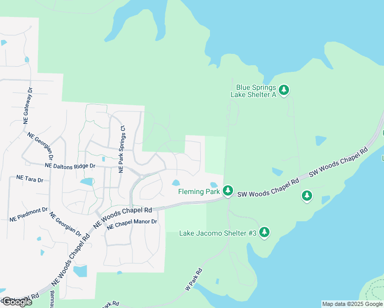 map of restaurants, bars, coffee shops, grocery stores, and more near 2013 Northeast Bluestone Drive in Lee's Summit