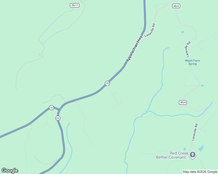 map of restaurants, bars, coffee shops, grocery stores, and more near Appalachian Highway in Davis
