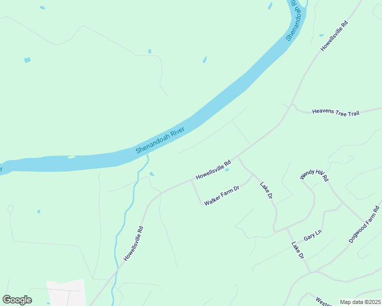 map of restaurants, bars, coffee shops, grocery stores, and more near 48 Farms Riverview Road in Front Royal