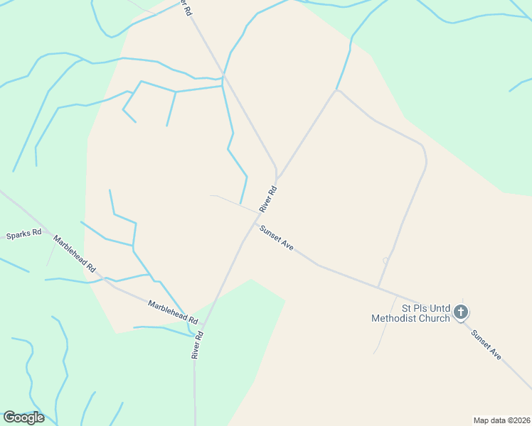 map of restaurants, bars, coffee shops, grocery stores, and more near 14374 River Road in Greensboro