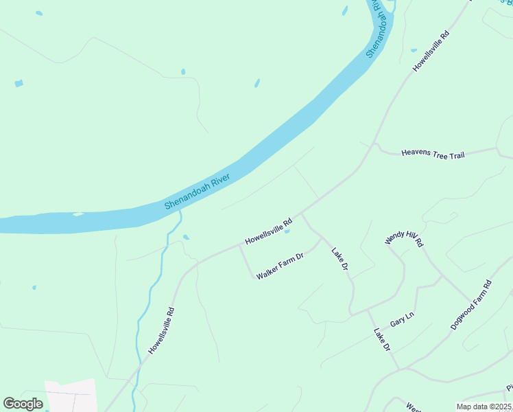 map of restaurants, bars, coffee shops, grocery stores, and more near 128 Farms Riverview Road in Front Royal