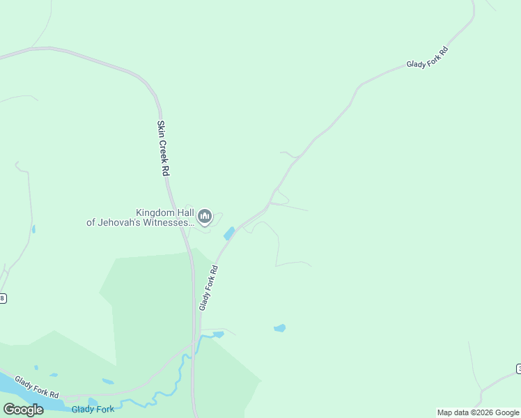 map of restaurants, bars, coffee shops, grocery stores, and more near 2068 Glady Fork Road in Weston