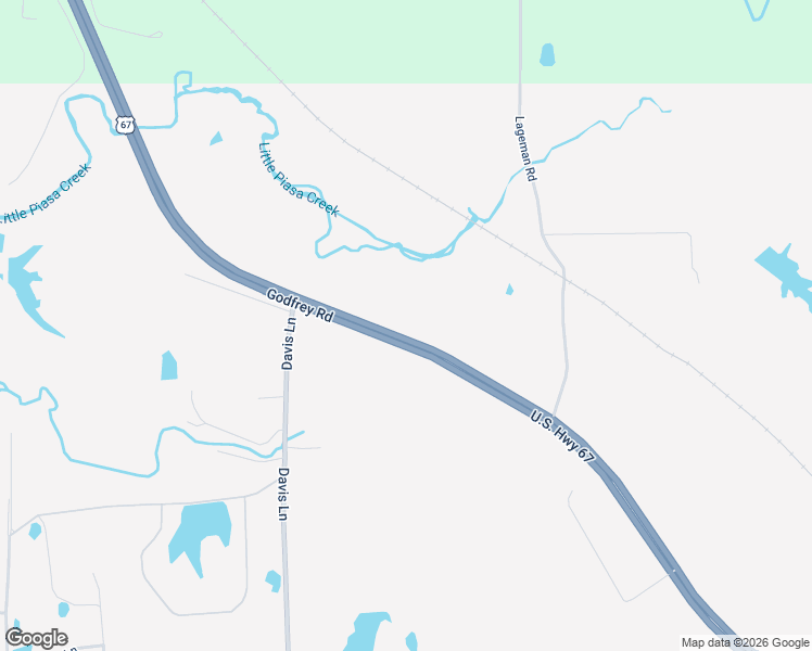map of restaurants, bars, coffee shops, grocery stores, and more near 8617 Godfrey Road in Godfrey