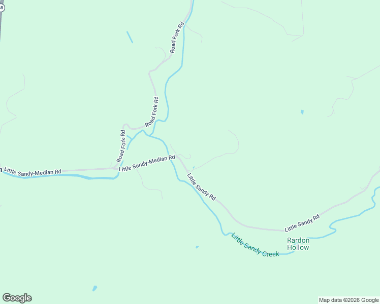 map of restaurants, bars, coffee shops, grocery stores, and more near 7648 Little Sandy Road in Ravenswood