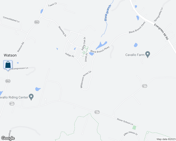 map of restaurants, bars, coffee shops, grocery stores, and more near 22622 Wilderness Acres Circle in Leesburg