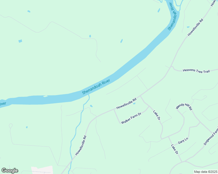 map of restaurants, bars, coffee shops, grocery stores, and more near 31 Farms Riverview Road in Front Royal