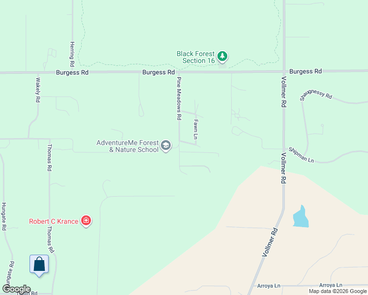 map of restaurants, bars, coffee shops, grocery stores, and more near 8360 Tanglewild Lane in Colorado Springs