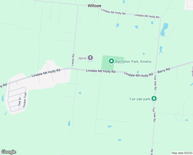 map of restaurants, bars, coffee shops, grocery stores, and more near 2920 Lindale-Mt Holly Road in Amelia