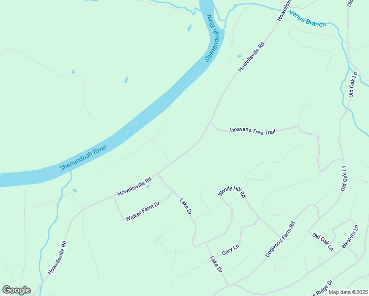 map of restaurants, bars, coffee shops, grocery stores, and more near 4911 Howellsville Rd in Front Royal