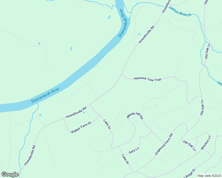map of restaurants, bars, coffee shops, grocery stores, and more near 4911 Howellsville Rd in Front Royal
