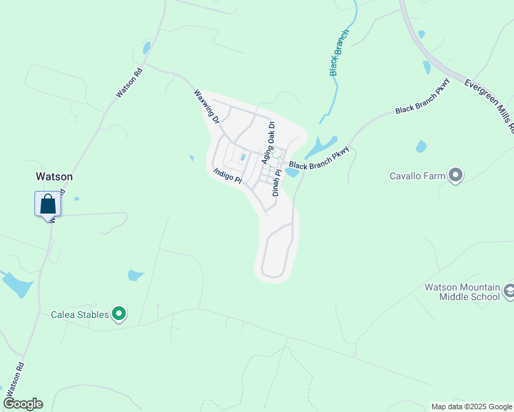 map of restaurants, bars, coffee shops, grocery stores, and more near 41037 Indigo Place in Leesburg