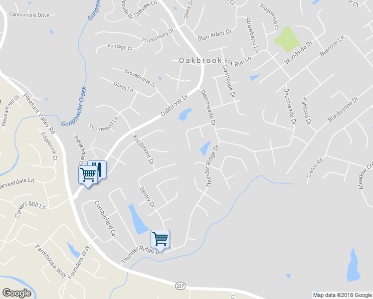 map of restaurants, bars, coffee shops, grocery stores, and more near 7565 Roxbury Court in Florence