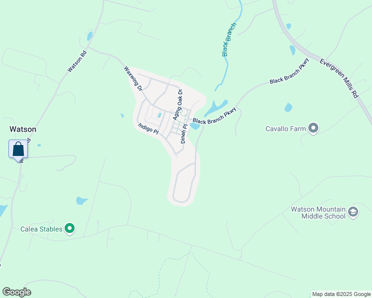 map of restaurants, bars, coffee shops, grocery stores, and more near 22490 Dinah Place in Leesburg