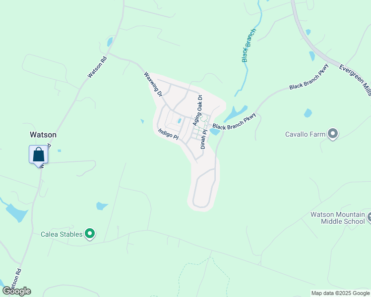 map of restaurants, bars, coffee shops, grocery stores, and more near 41029 Indigo Place in Leesburg