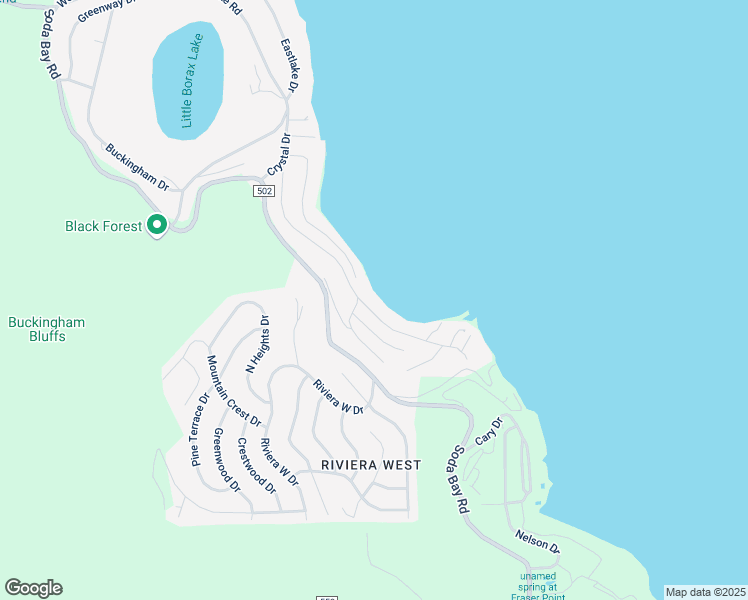 map of restaurants, bars, coffee shops, grocery stores, and more near 3271 South Lake Drive in Kelseyville