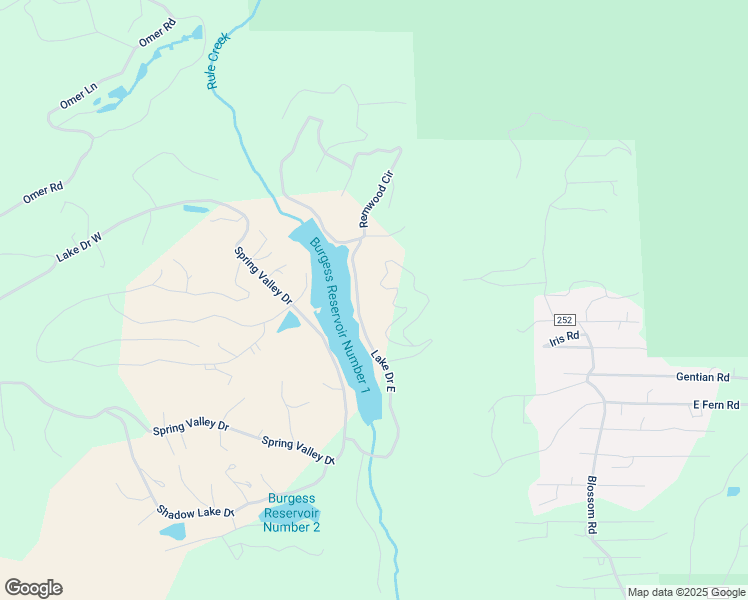 map of restaurants, bars, coffee shops, grocery stores, and more near 202 Spring Valley Circle in Divide