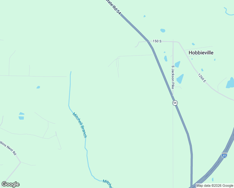 map of restaurants, bars, coffee shops, grocery stores, and more near 12362 East State Road 54 in Springville