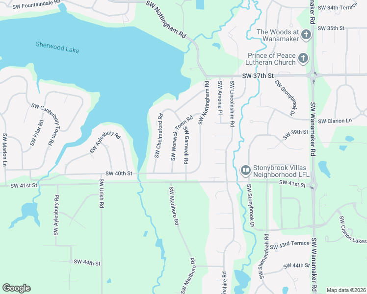map of restaurants, bars, coffee shops, grocery stores, and more near 3845 Southwest Gamwell Road in Topeka