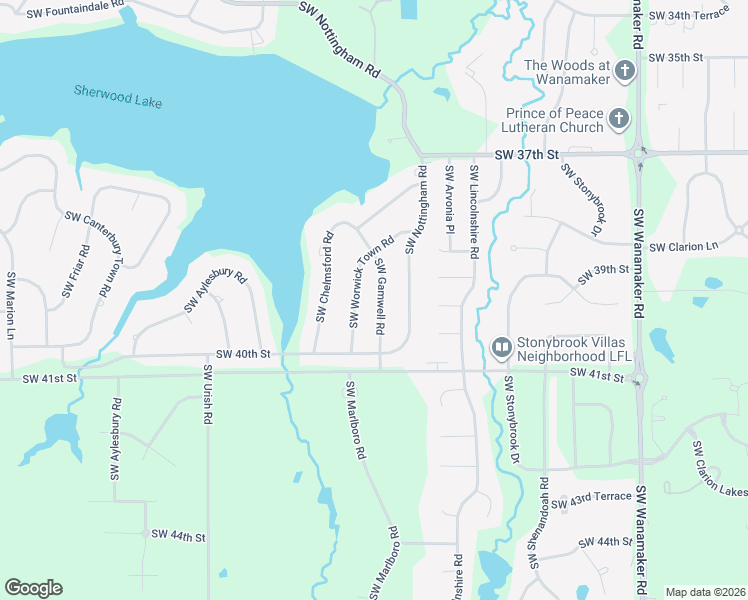 map of restaurants, bars, coffee shops, grocery stores, and more near 3845 Southwest Gamwell Road in Topeka