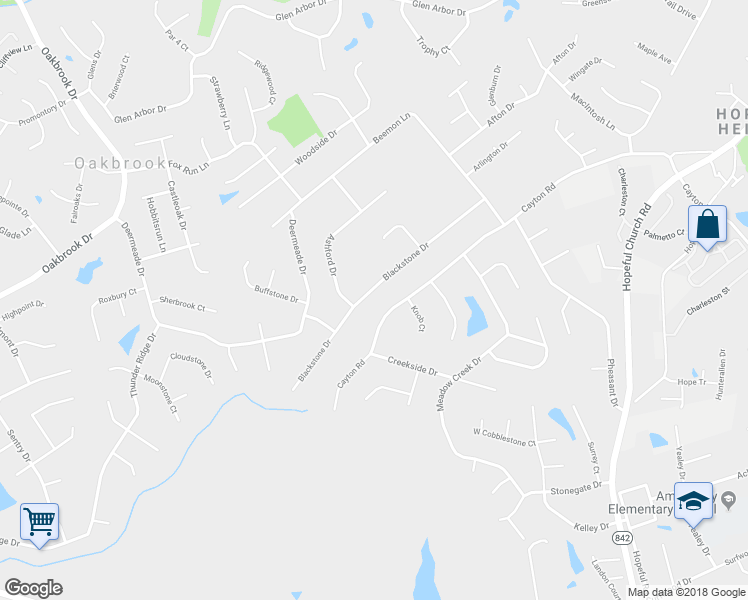 map of restaurants, bars, coffee shops, grocery stores, and more near 7296 Blackstone Drive in Florence