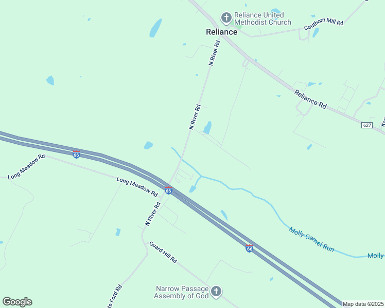 map of restaurants, bars, coffee shops, grocery stores, and more near 584 North River Road in Middletown