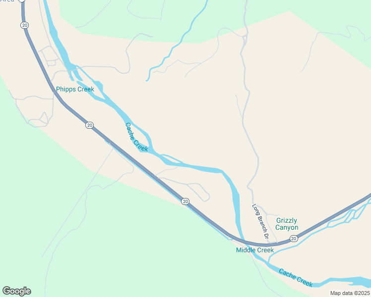 map of restaurants, bars, coffee shops, grocery stores, and more near East Highway 20 in CLEARLAKE OKS