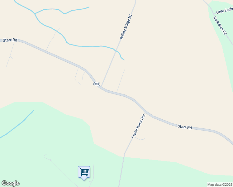 map of restaurants, bars, coffee shops, grocery stores, and more near 507 Starr Road in Centreville