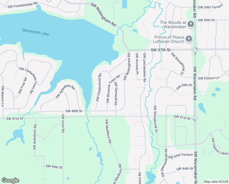 map of restaurants, bars, coffee shops, grocery stores, and more near 3845 Southwest Gamwell Road in Topeka
